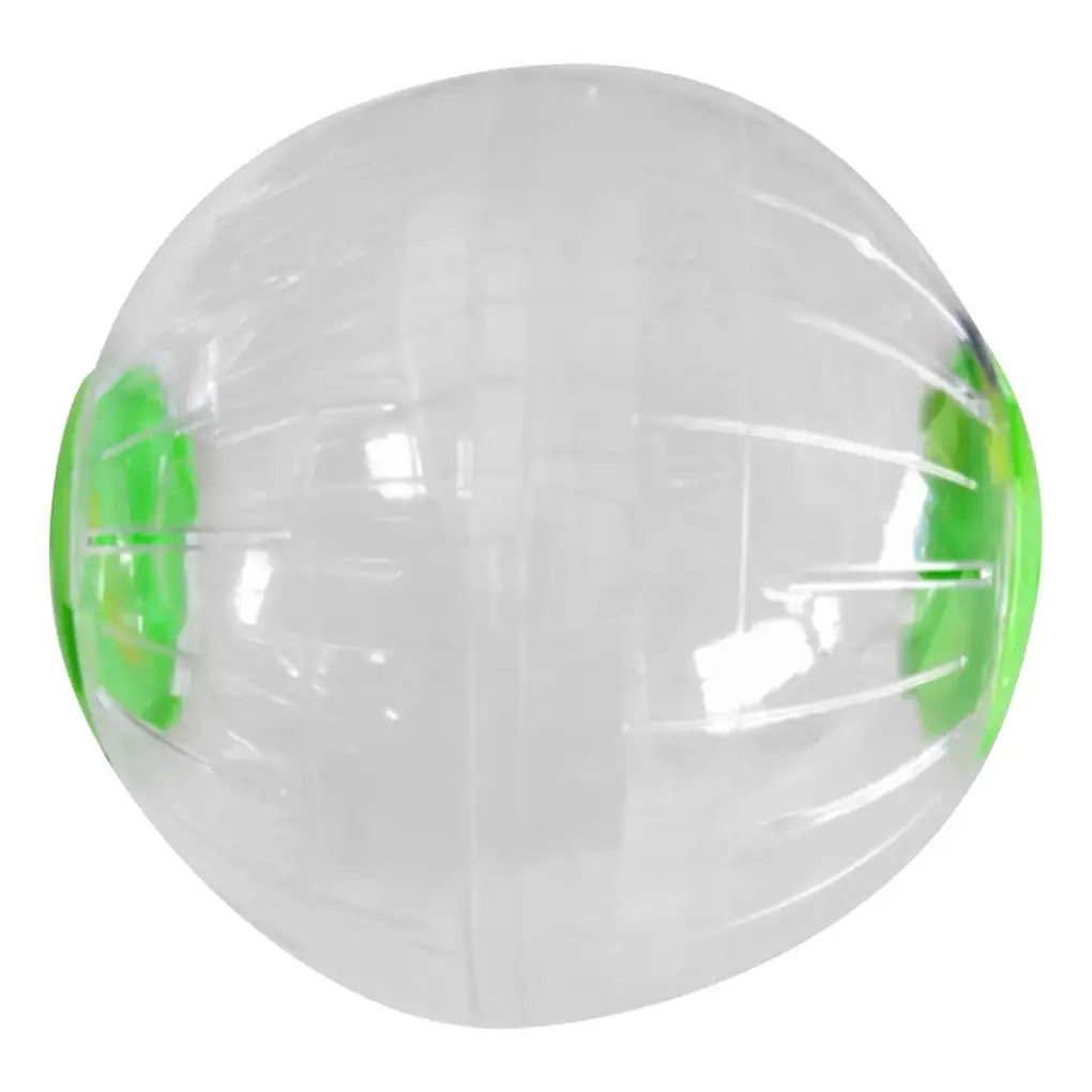 TureClos Exercise Ball Animal Toys Rolling Toys Plastic Perforated Jogging Running Accessories. Green