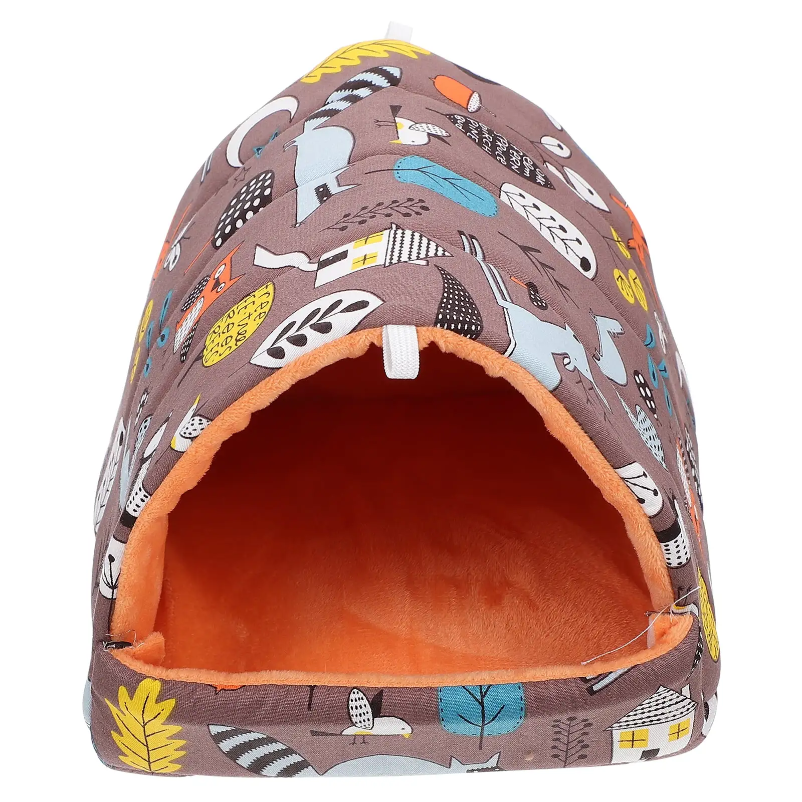 HOMEMAXS Hamster Nest Small Animals Hideout Chinchilla Sleeping Nest for Winter Warm Nest