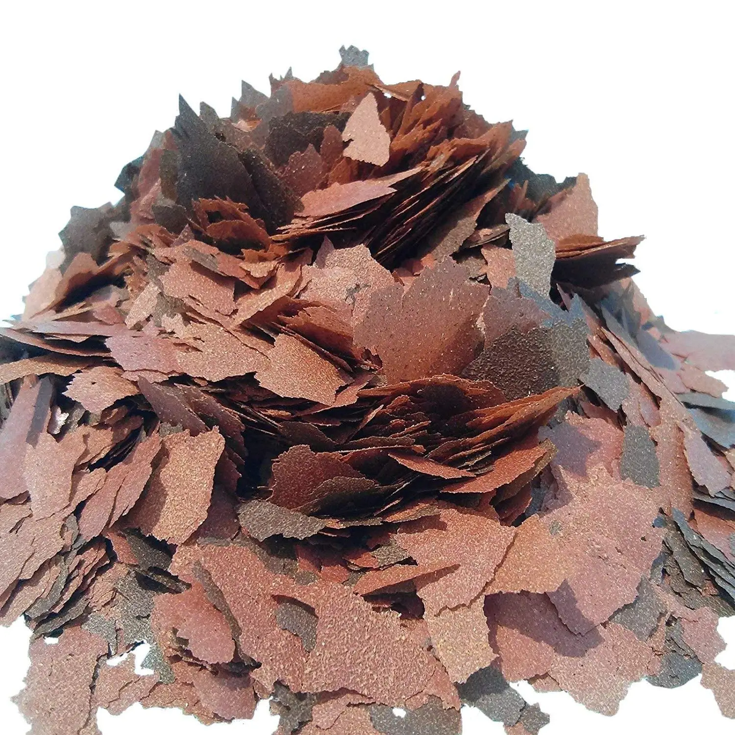 Aquatic Foods 45% Blackworm & Cichlid Color Red Flake Blend. ULTRA Premimum Tropical Fish Flakes - 1/4-lb