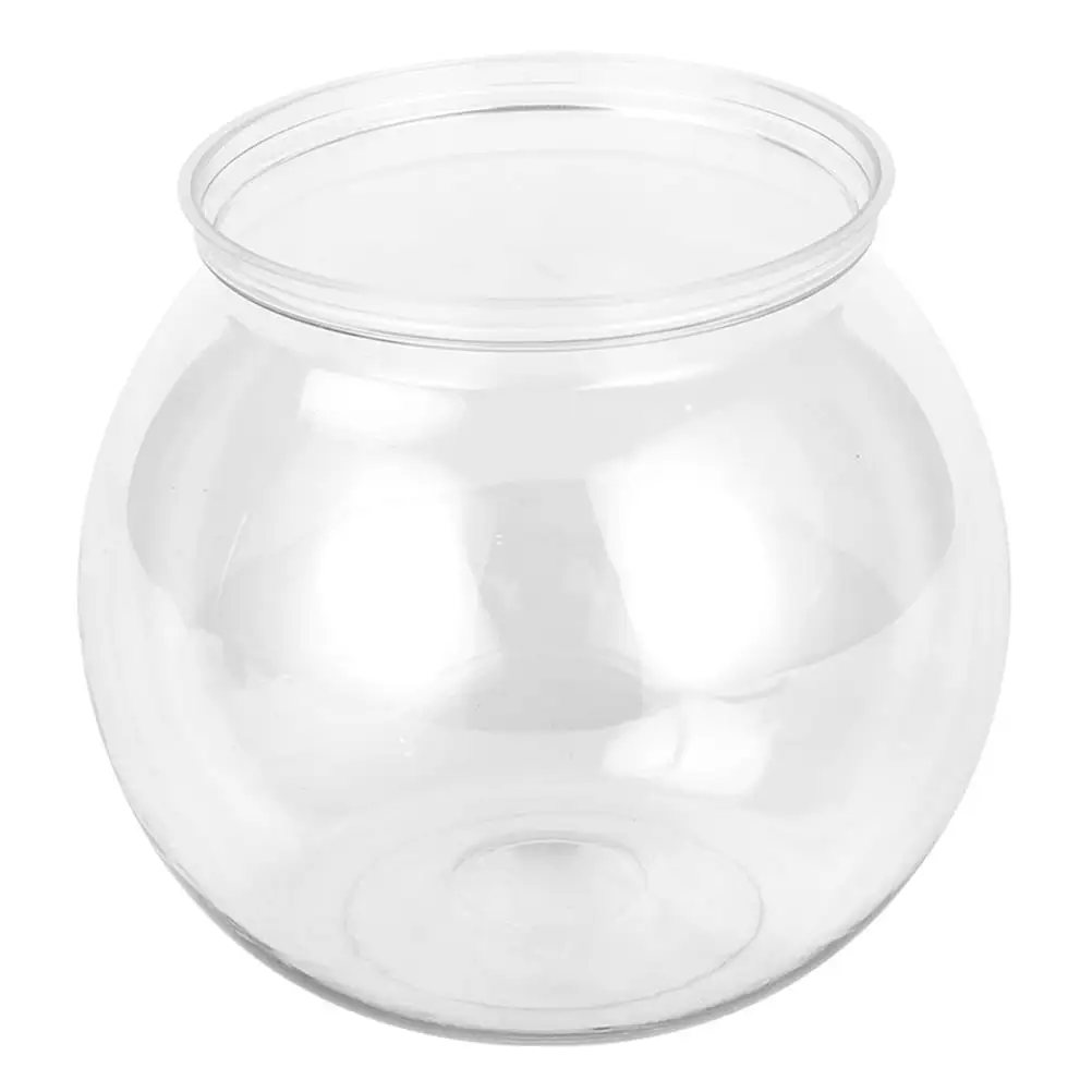 Hemoton Fish Tank BowlGallon Air Clear Bowls Goldfish Globe Unbreakable Decorations Small Holders Plantsplanter Pots Planter