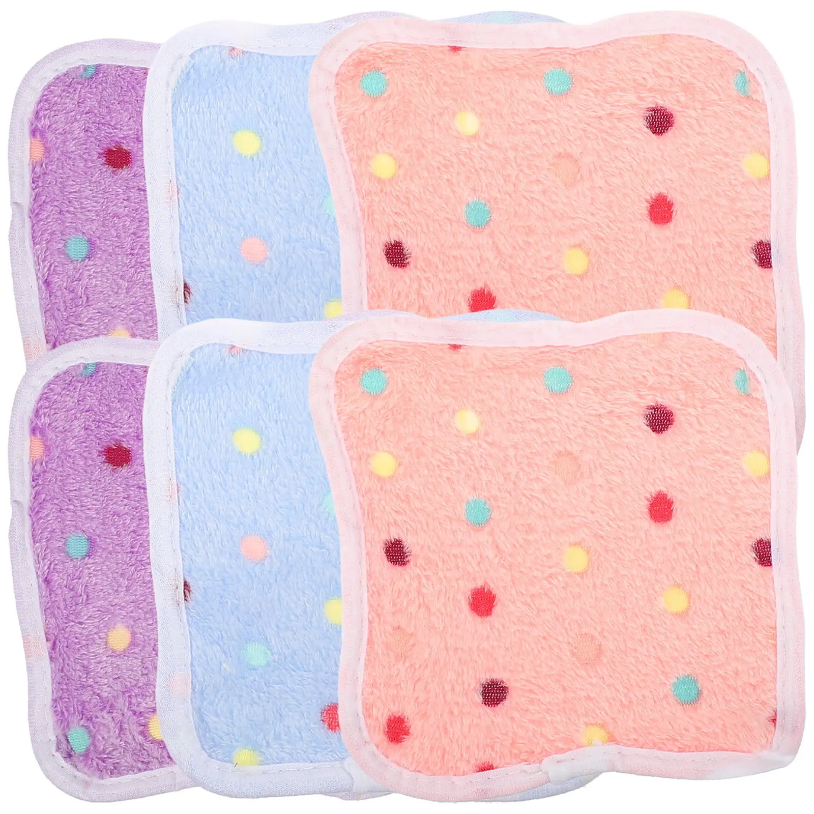 NUOLUX 6Pcs Household Guinea Pig Mats Comfortable Hamster Cage Liners Convenient Hamster Pads