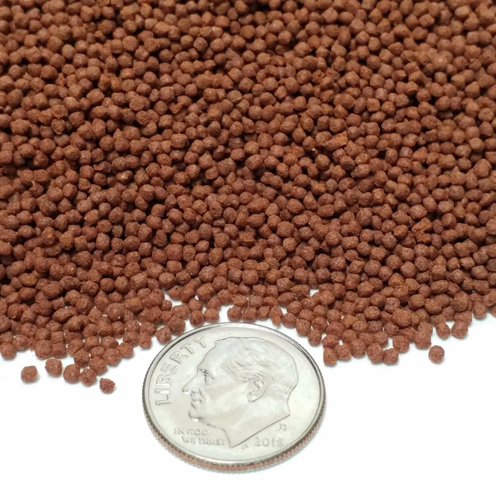 1 mm Ultra Intense Color Enhancing Floating Pellets for ALL Tropicals...1/8-lb