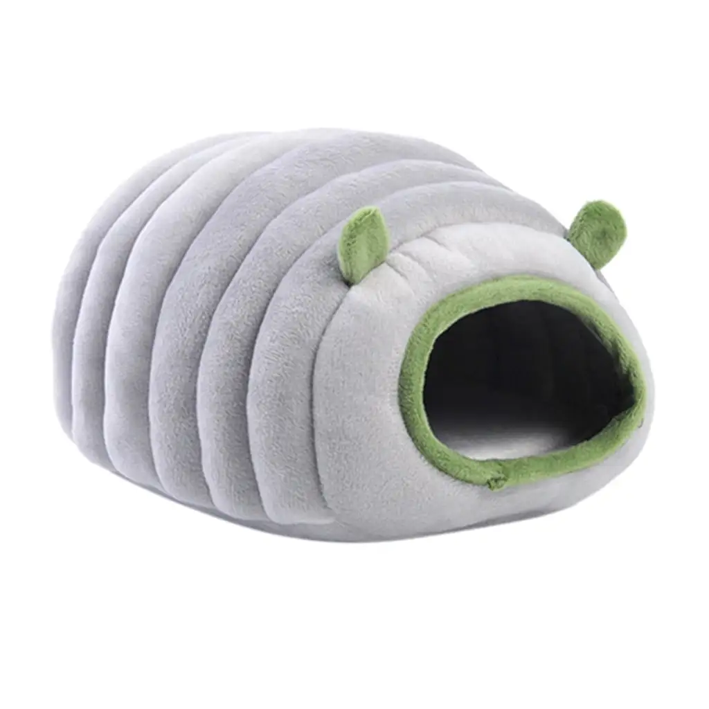 Guinea Pig Bed Warm Bunny Cave Beds Cute Sheep Design House Hideouts Cage Accessories for Dwarf Rabbit Hamster Ferret