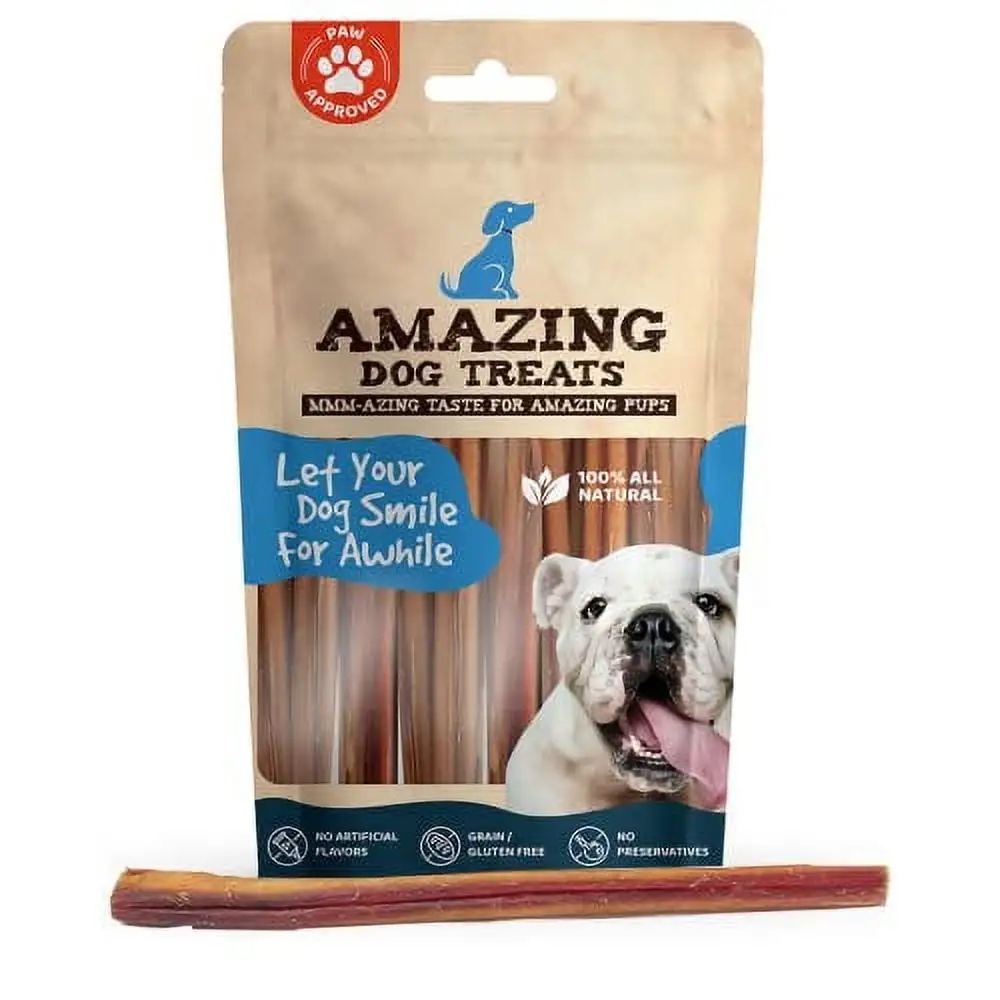 12 Standard Bully Sticks