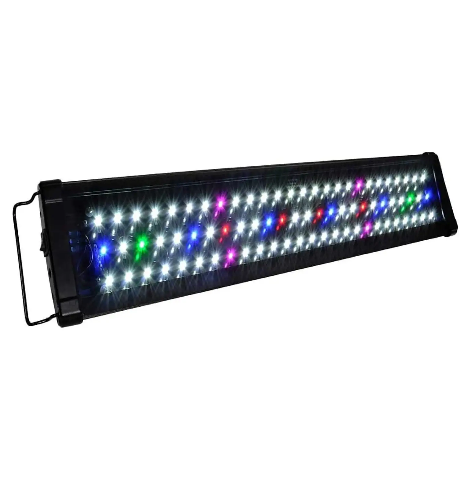 129 LED Aquarium Light Hood with Extendable Brackets. 36-Inch to 43-Inch