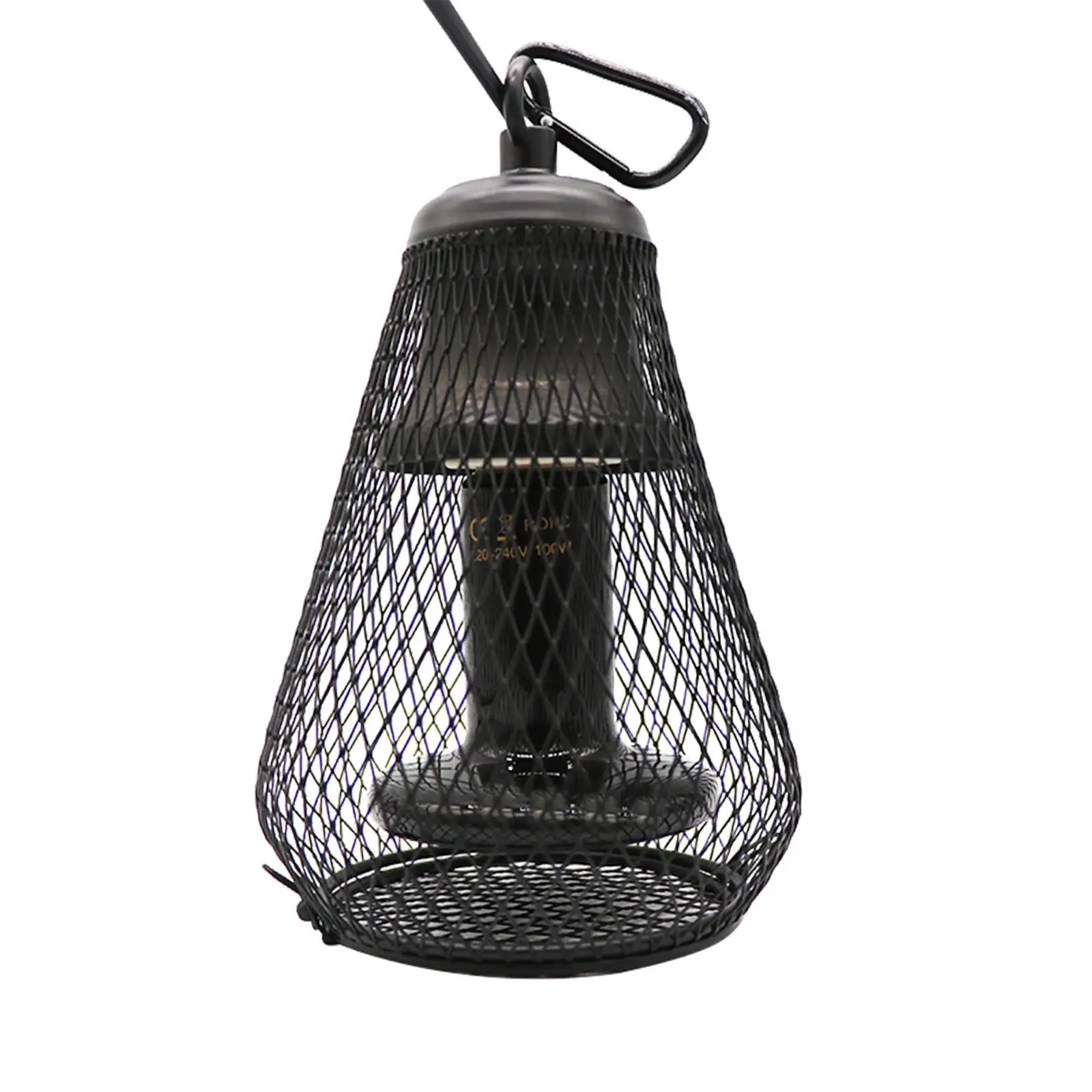 150W Pet Heating Warm Lamp Reptile Ceramic Lamp Cats Dogs And Birds Cage Cage Anti-scalding Lampshade