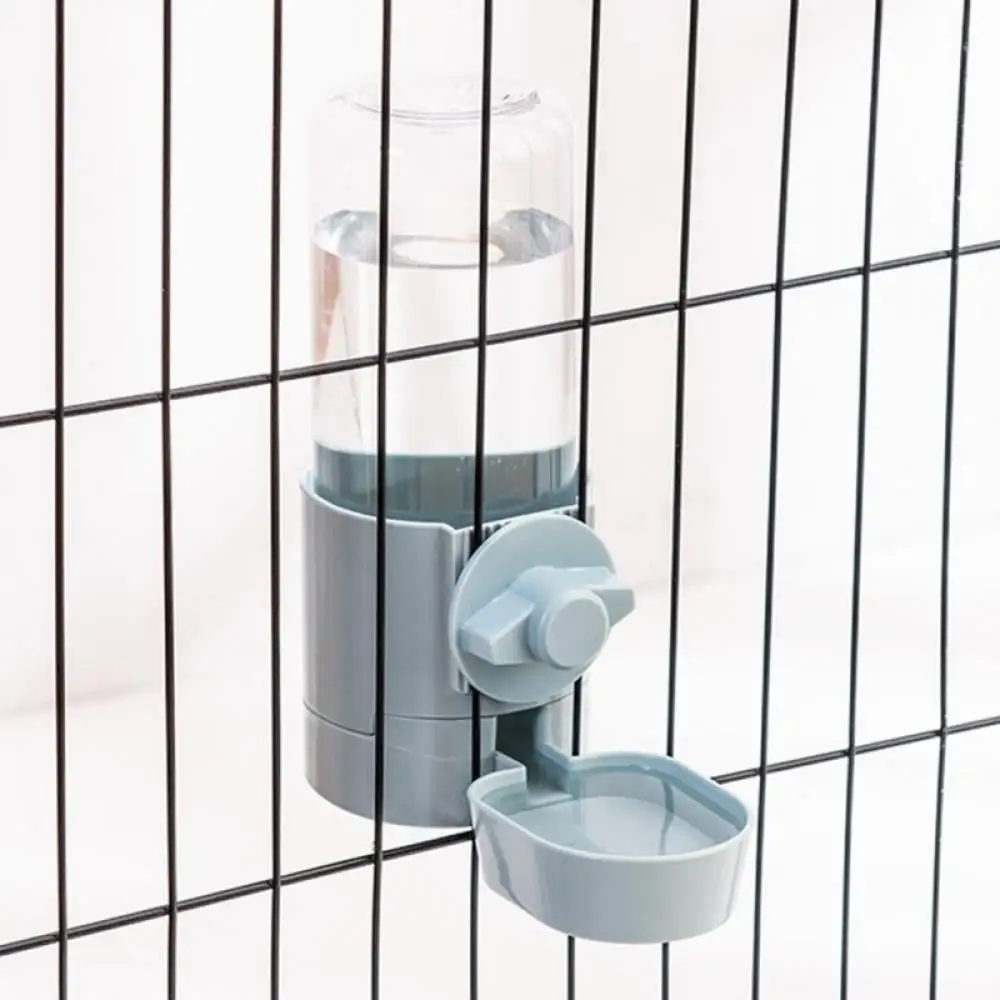 17oz Hanging Rabbit Water Feeder. Pet Cage Suspended Water Dispenser.Automatic Small Animal Water Bottle Bowl for Bunny Chinchilla Hedgehog Ferret Hamster