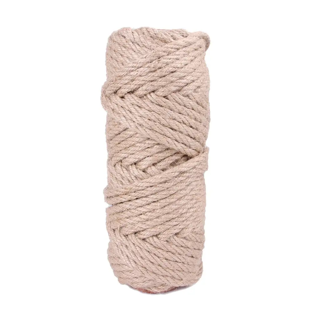 1PC 10M Long Sisal Hemp Rope Cat Scratching Post Accessories Sturdy Cat Climbing Board Material Cat Grinding Claw Toy Material for Home