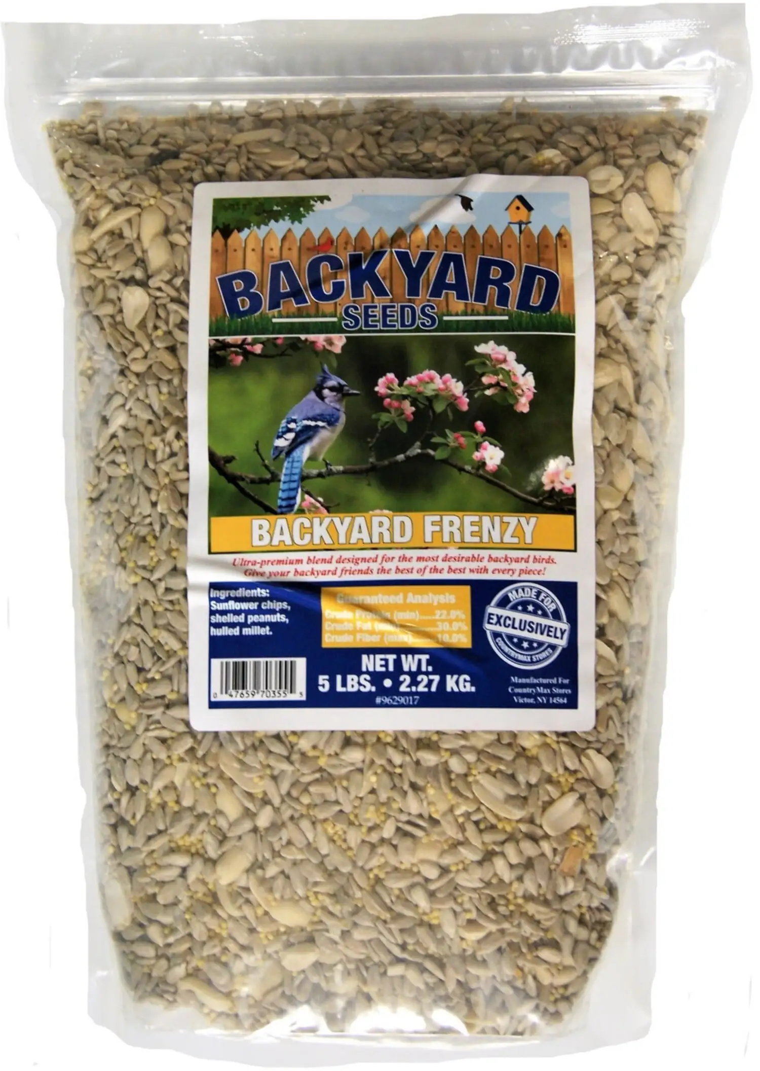 Backyard Seeds Backyard Frenzy Bird Seed Blend