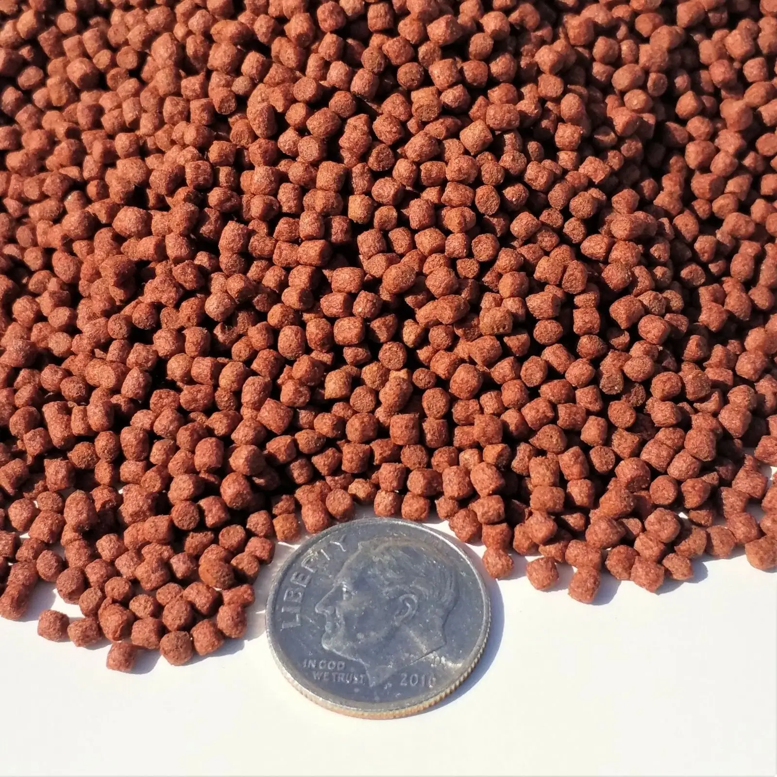 2 mm Ultra Intense Color Enhancing Floating Pellets for ALL Tropicals...1/4-lb