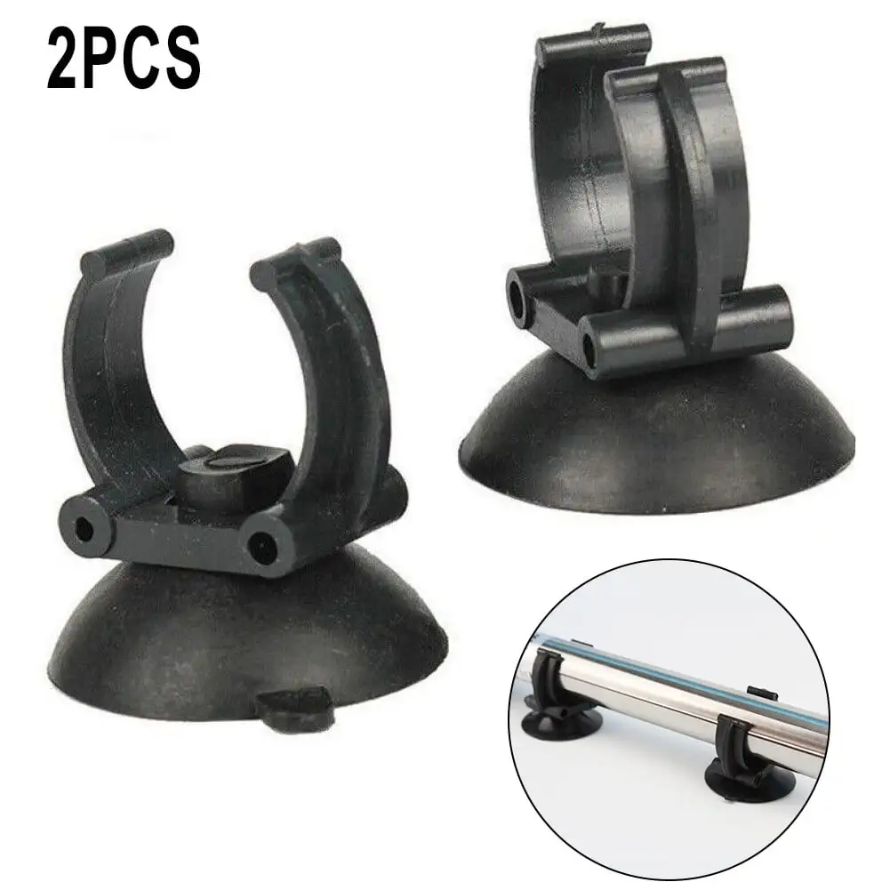 2 x Replacement Aquarium Heater Suction Cups Clips Suckers Fish Tank Thermostat