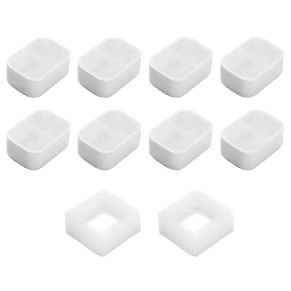 20 Pack Ceramic Cat Water Fountain Replacement Filters. 16 Pack Pet Fountain Replacement Filters and 4 Pack Foam Filters Ceramic Pet Drinking Fountain - type:style2