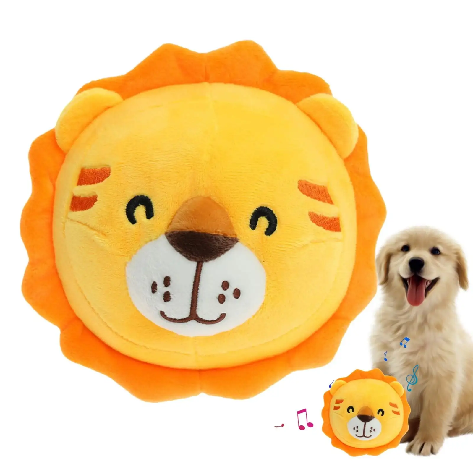 2023 Holiday Gifts Active Moving Pet Plush Toy. Interactive Dog Toy. Talking Movable Dog Toy. Electronic Dog Toy. Bounce Boredom Toy for Cats and Dogs Birthday Gifts