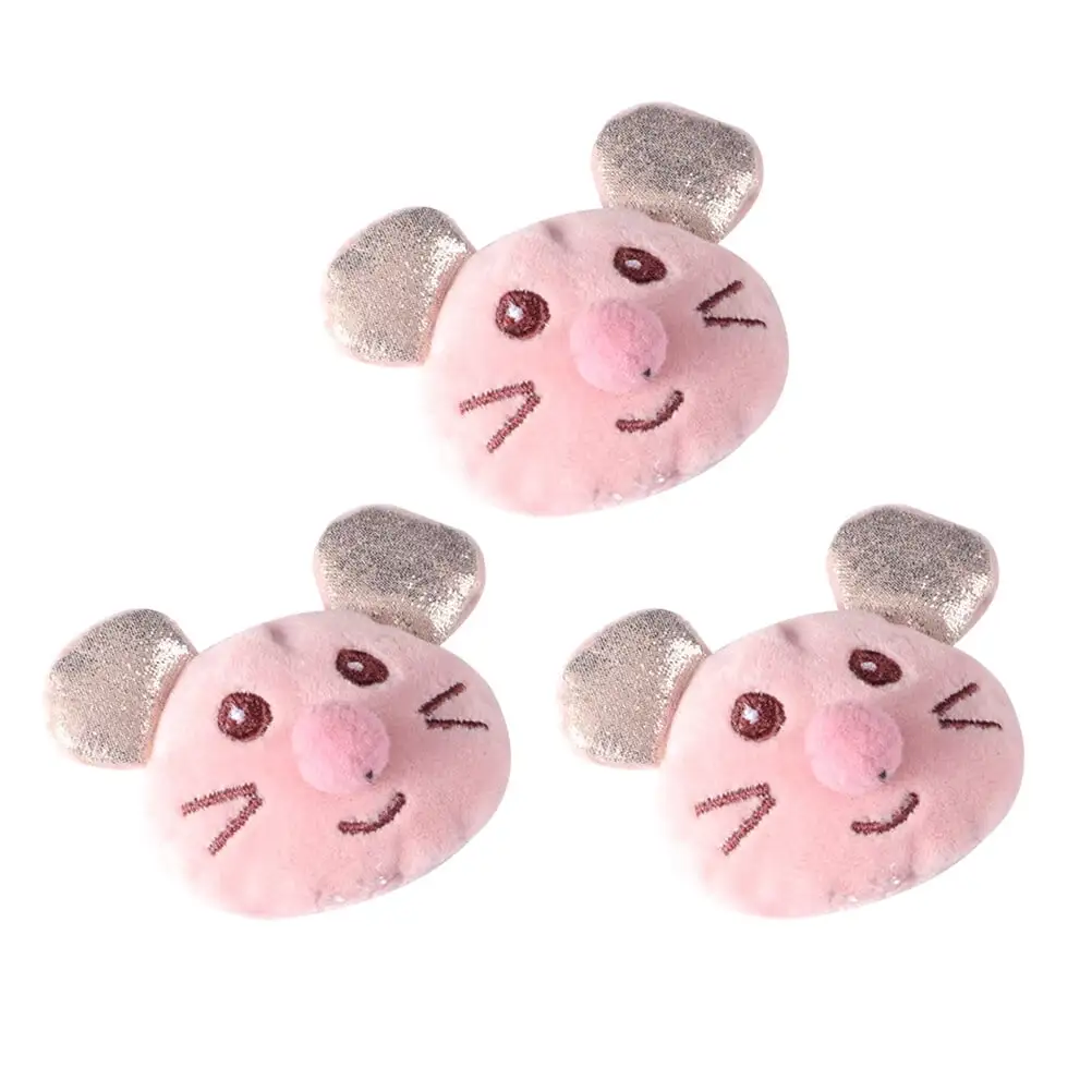 3pcs Adorable Mouse Dolls Cartoon Pet Plush Toy Cat Kitten Molar Teething Toy