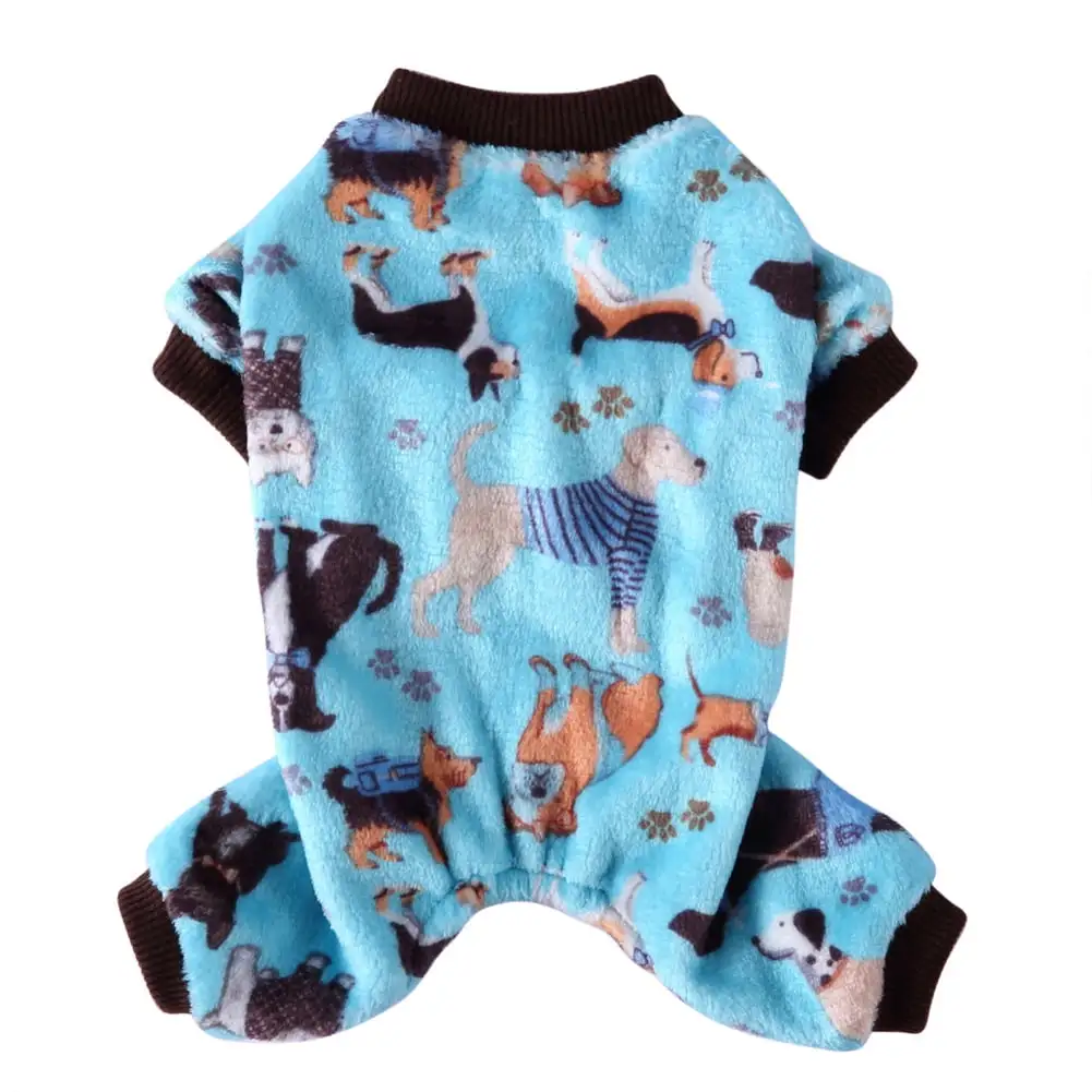 Pretty Comy Pet Soft Comfortable Lovely Pajamas For Small Medium Dogs. Puppy Autumn & Winter Costume