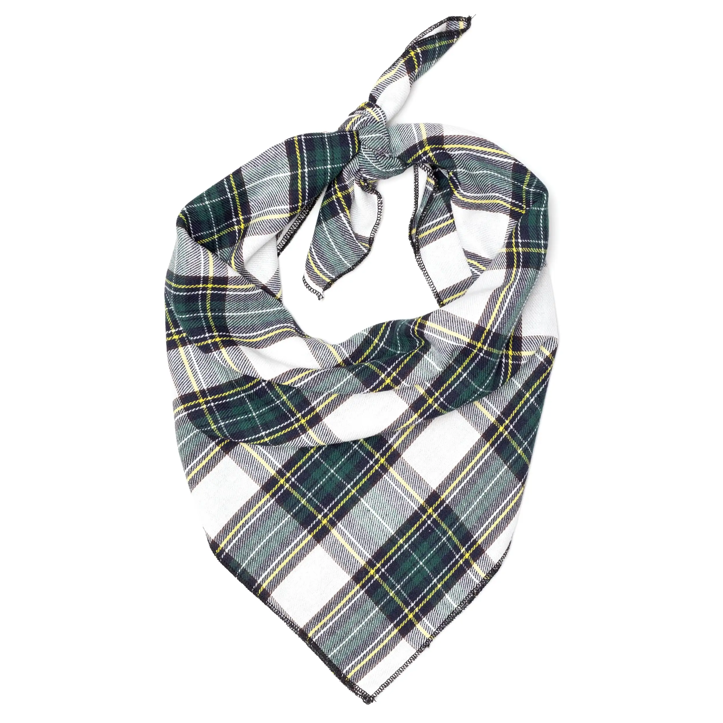 Stewart Tartan Green Bandana