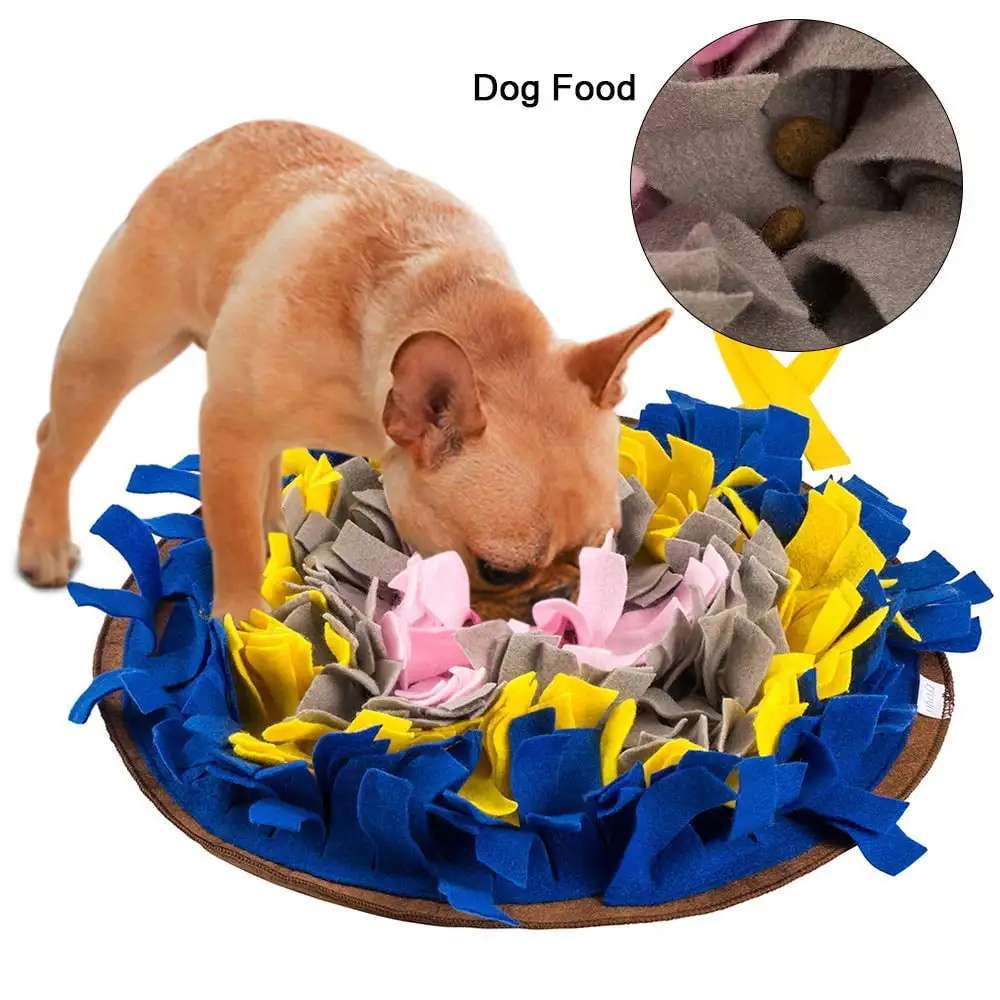 Snuffle Mat - Feeding Mat for Dogs Encourages Natural Foraging Skills - Easy to Fill - Fun to Use Design - Durable and Machine Washable - Perfect for Any Breed