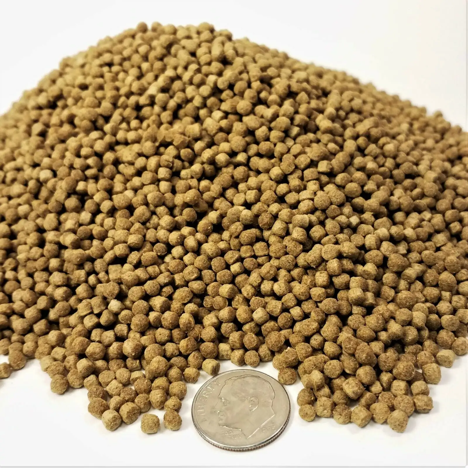 3 mm (1/8) Krill & Brine Shrimp Tropical Fish Growth Floating Pellets...1/2-lb