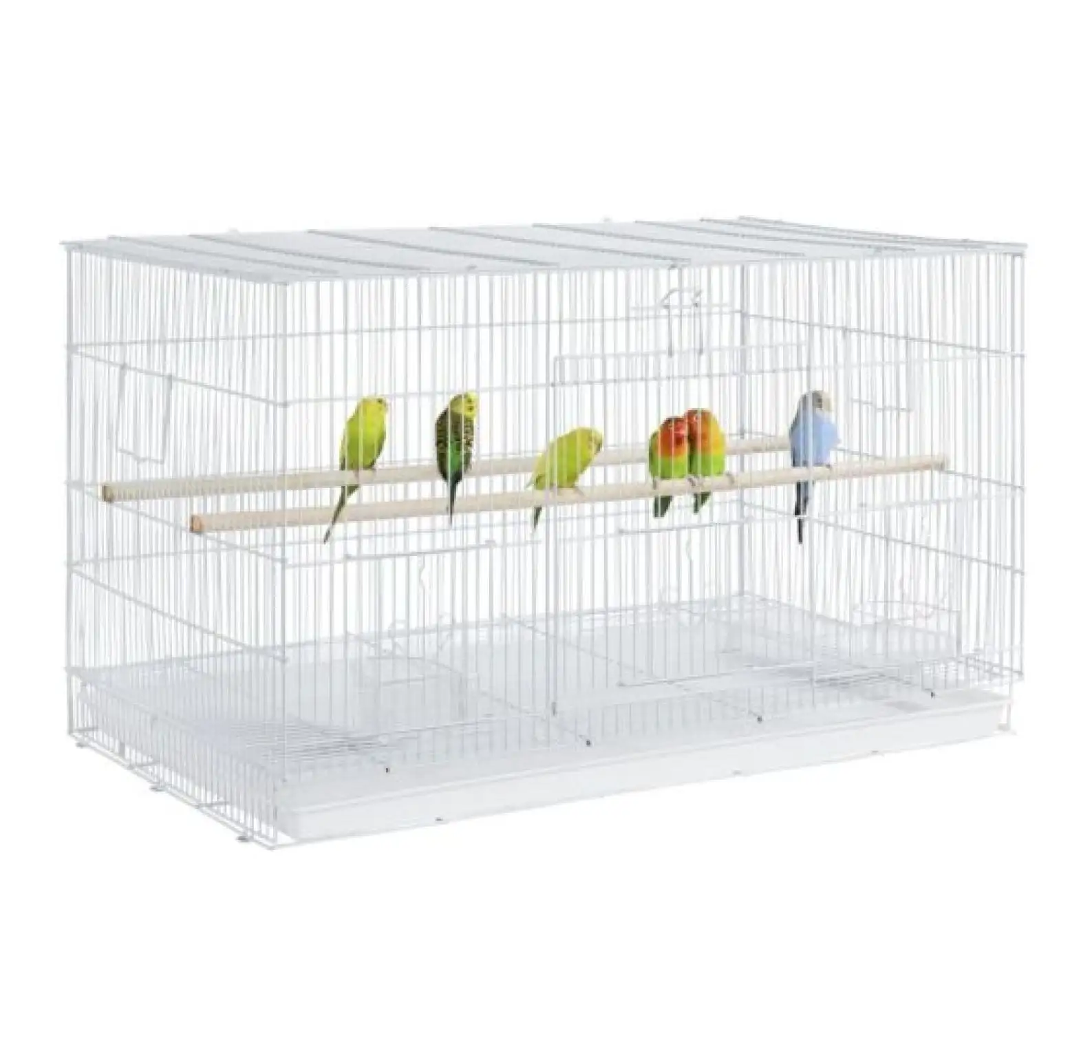 30'' Length Flight Cage Iron Flight Parrot Cage for Small Parrots Parakeets