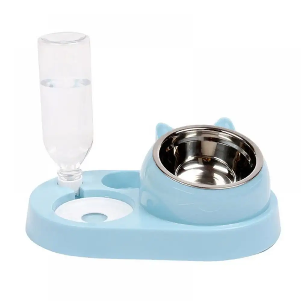 Automatic Cat Feeder and Water Dispenser in Set for Small Medium Dog Pets Puppy Kitten Big Capacity