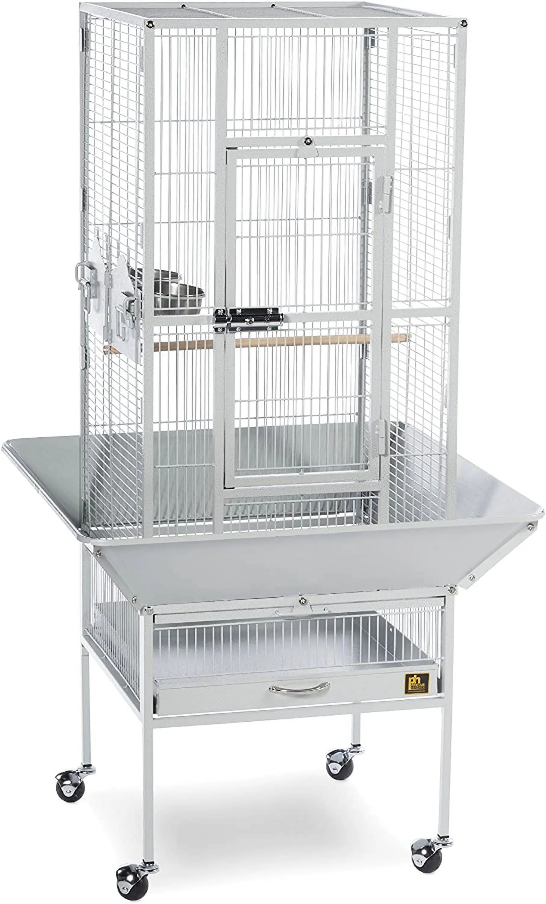 3351W Park Plaza Cage. Pewter.Small