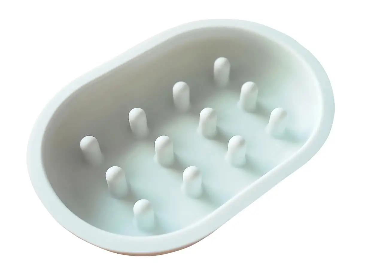 SlowFeeder Bowl for SureFlap SureFeed Microchip Pet Feeders - Dishwasher Safe - Made from Silicone