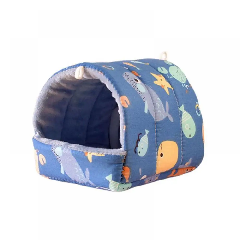 Guinea Pig Bed Warm Cave Beds Cute House Hideouts Cage for Small Pet Animal Hamster Bunny Ferrets Rats Hedgehogs Chinchilla