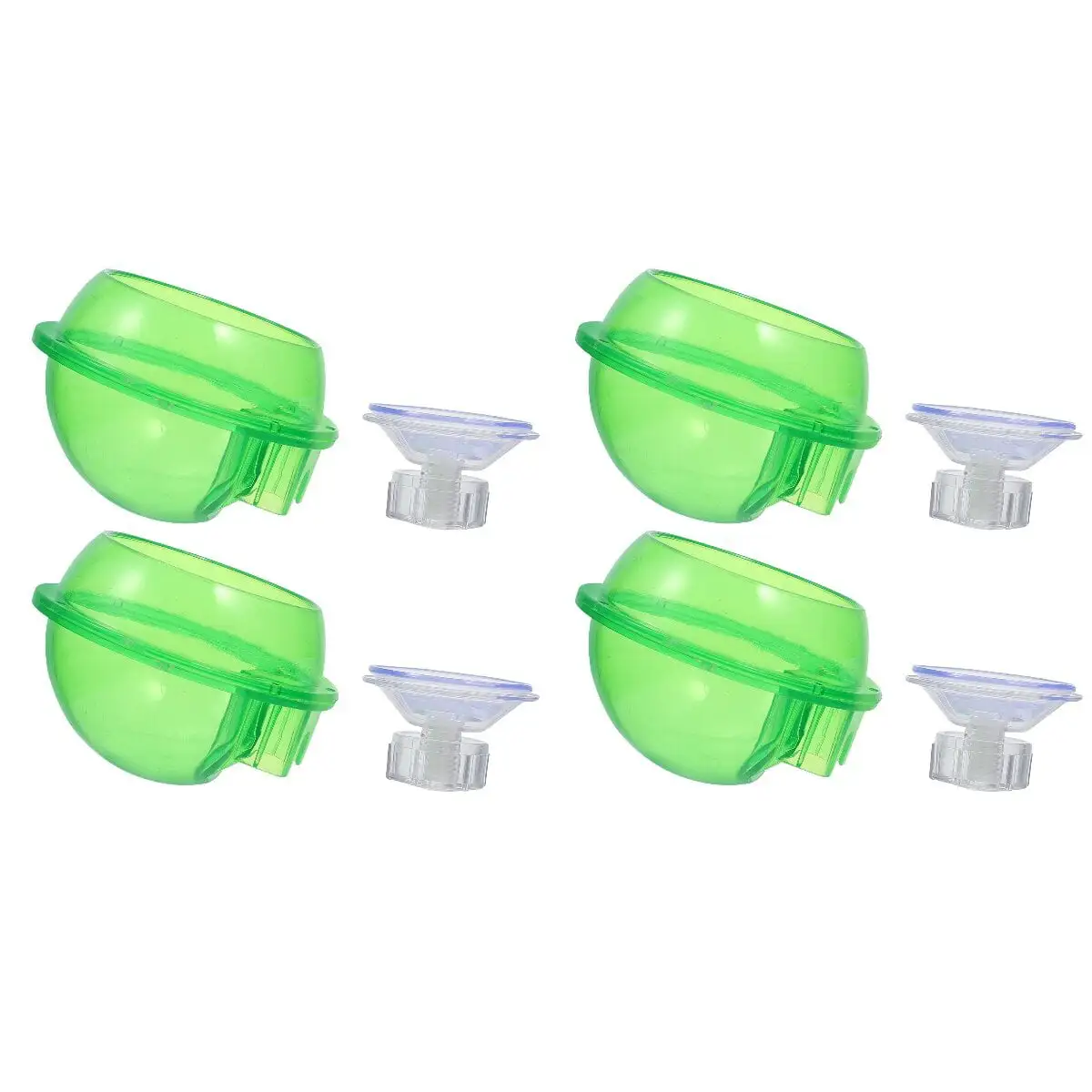 4 Pcs Reptile Feeders Anti-escape Lizard Food Container Crawling Pet Feeding Tool