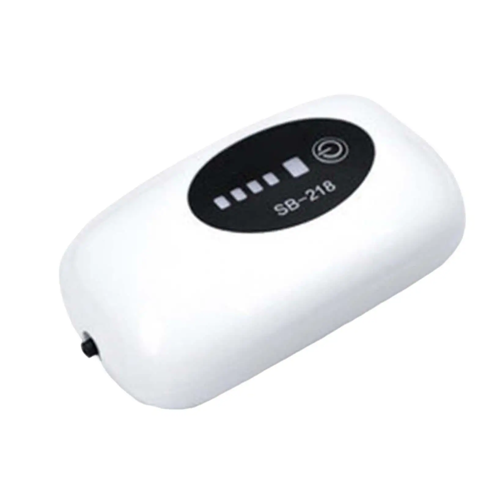 USB Oxygen Pump Portable Rechargeable Bubbling Air Pump Quiet Air Bubbler Single Hole