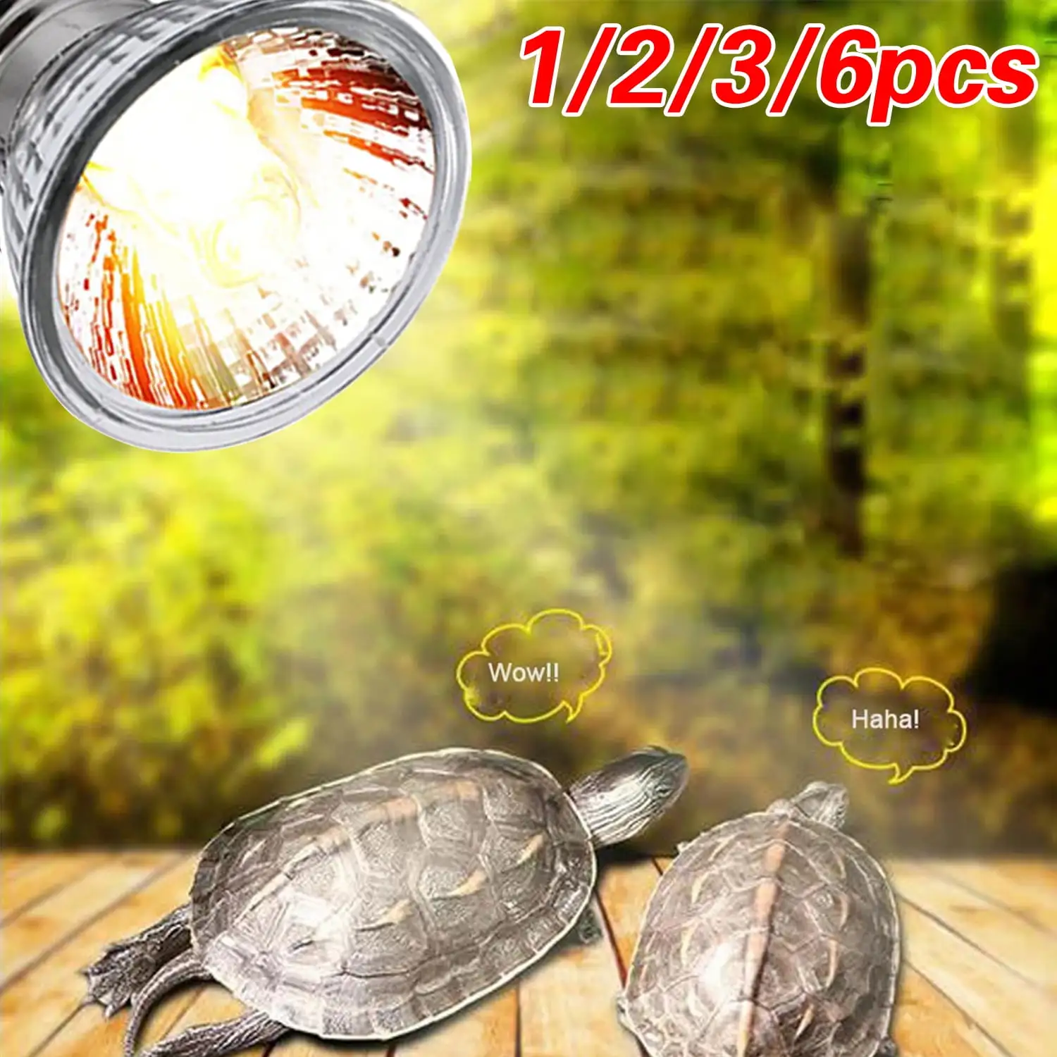 1/2/3/6pcs E27 UVB?? 25W/50W/75W Reptile Lamp Bulb Turtle Basking UV Light Bulbs Heating Lamp Amphibians Lizards Temperature Controller