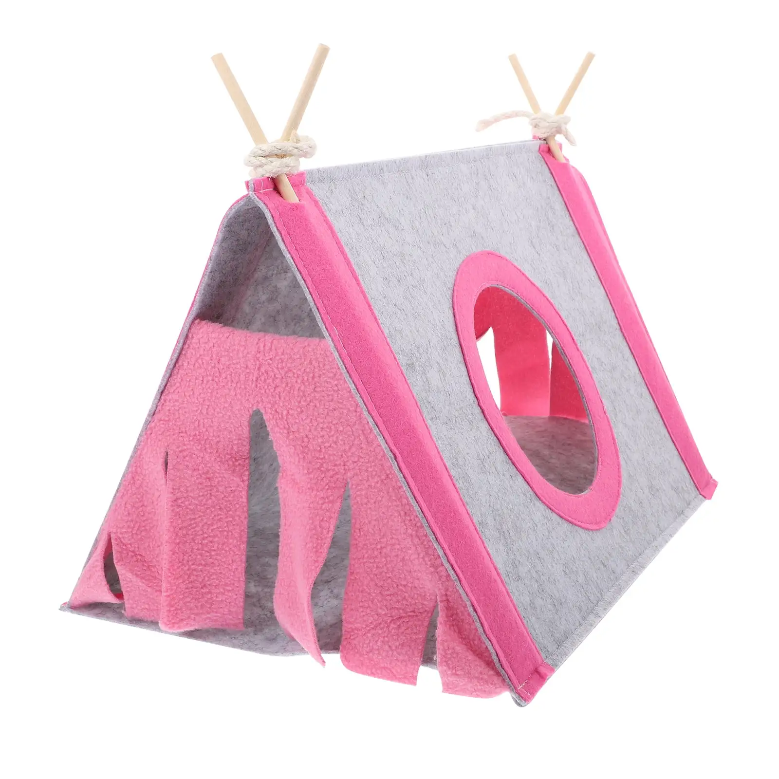 NUOLUX Guineahideout House Bed Small Hamster Tent Nest Animals Pet Warm Animal Hut Squirrel Chinchilla Bedding Tube Bunny Tent