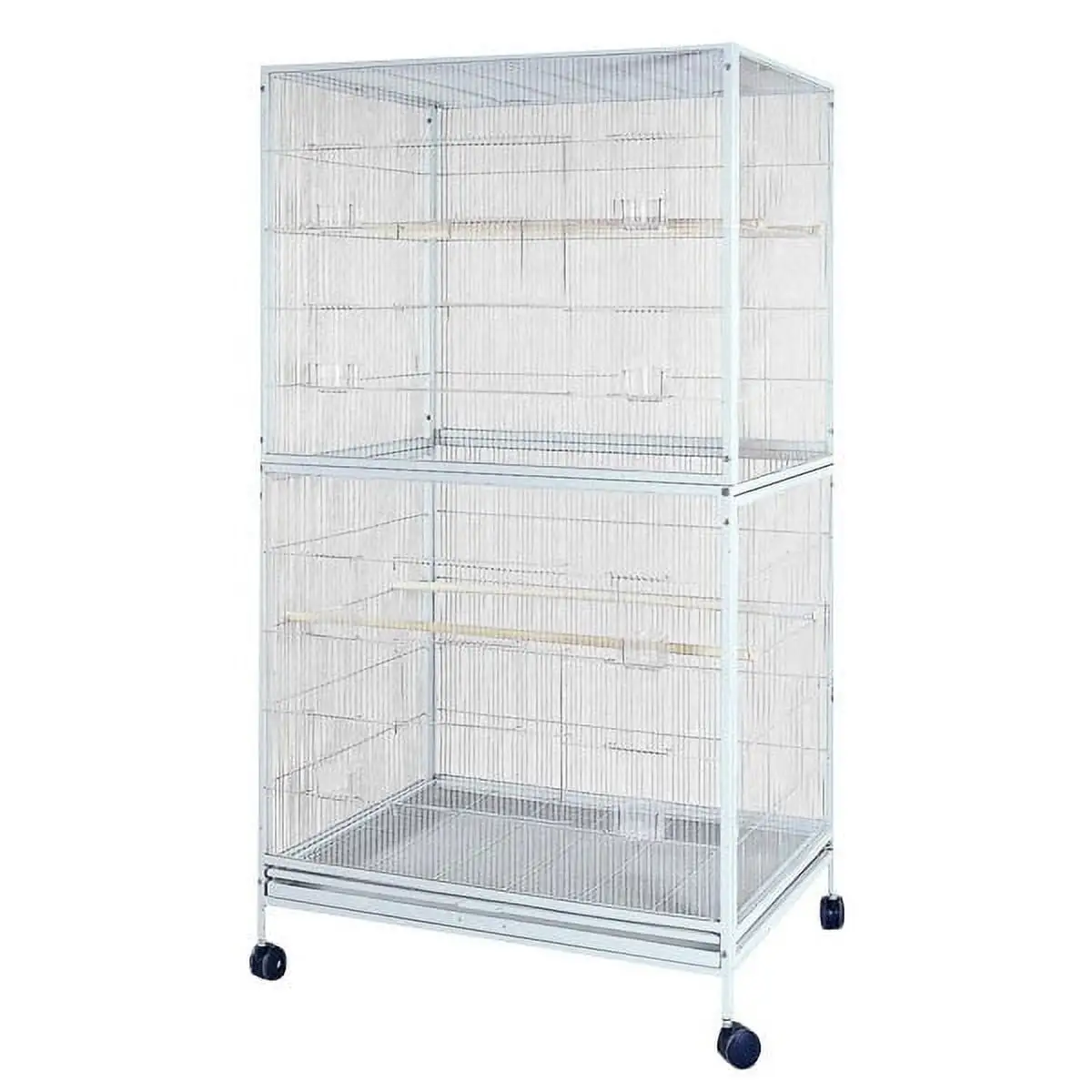 4030FL White Extra Large Flight Bird Cage. by A&E Cage Company