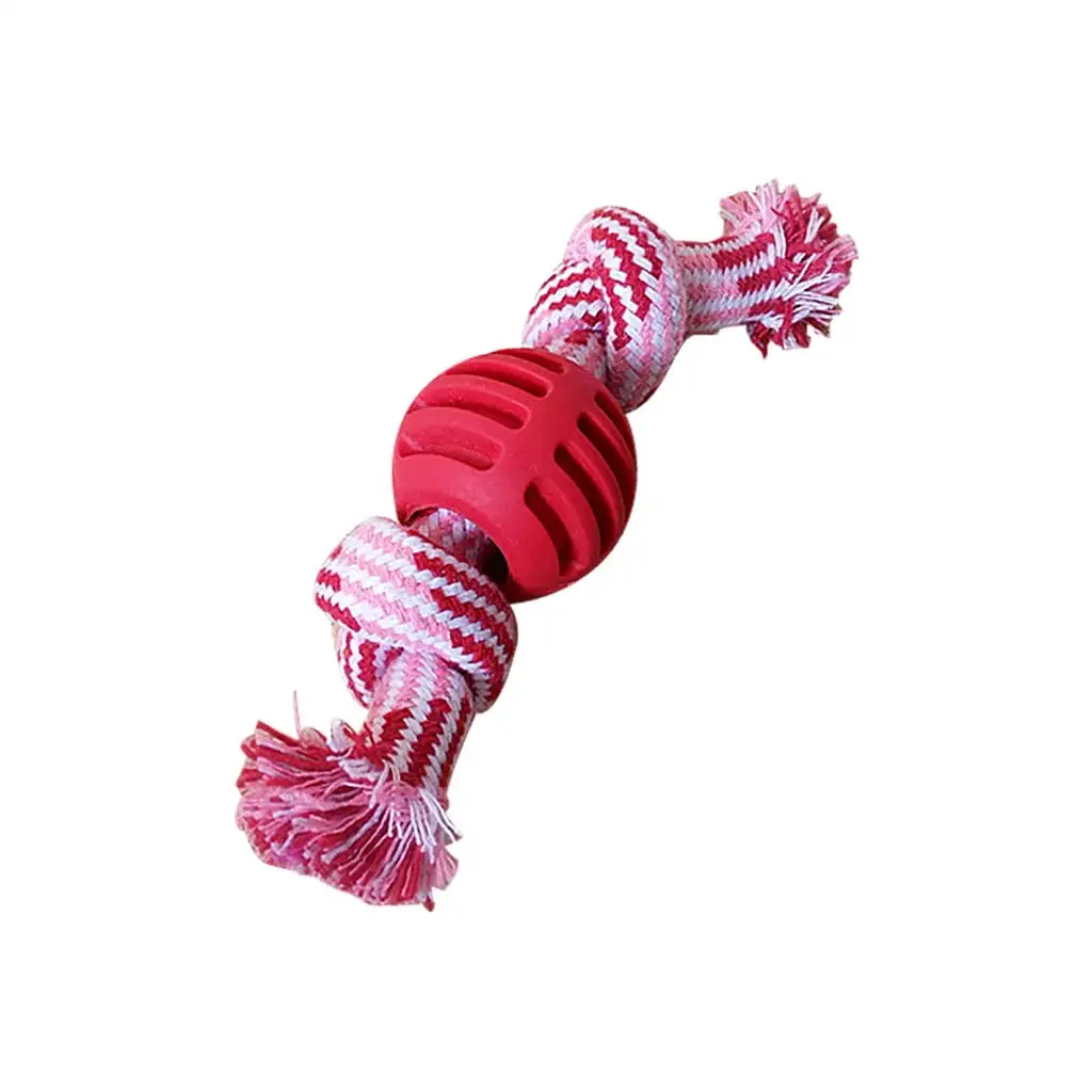 VOSS Braid Rope Ball Pet Dog Chew Pull Toy Aggressive Chewers Tooth Cleaning Pet Toy