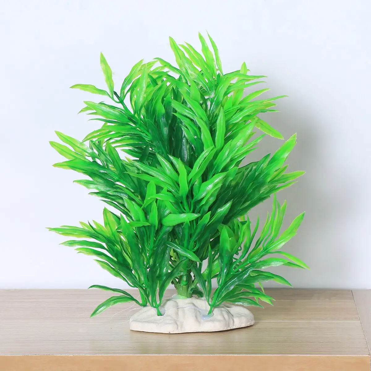 Artificial Water Aquarium Green Grass Long Leaf Plant Landscape Decor