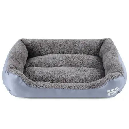 Merkaren Rectangle Dog Bed for Large Medium Small Dogs Machine Washable Sleeping Dog Sofa Bed Non-Slip Bottom Breathable Soft Puppy Bed Durable Orthopedic Calming Pet Cuddler. Multiple Size