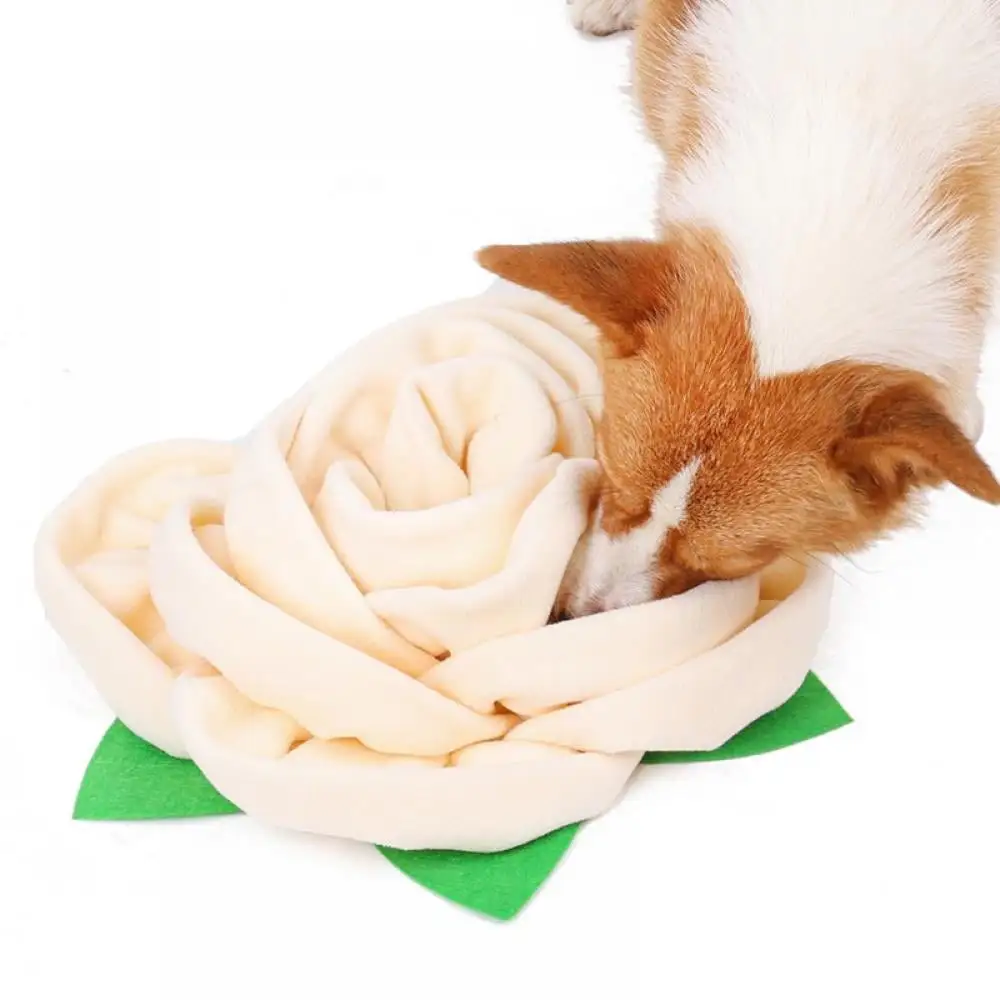 Snuffle Mat for Dogs.Pet Dog Puzzle Toys.Dog Foraging Mat Used for Slow Feeding and Smell Training Adjustable Size. Portable. and Washable.Stress Relief