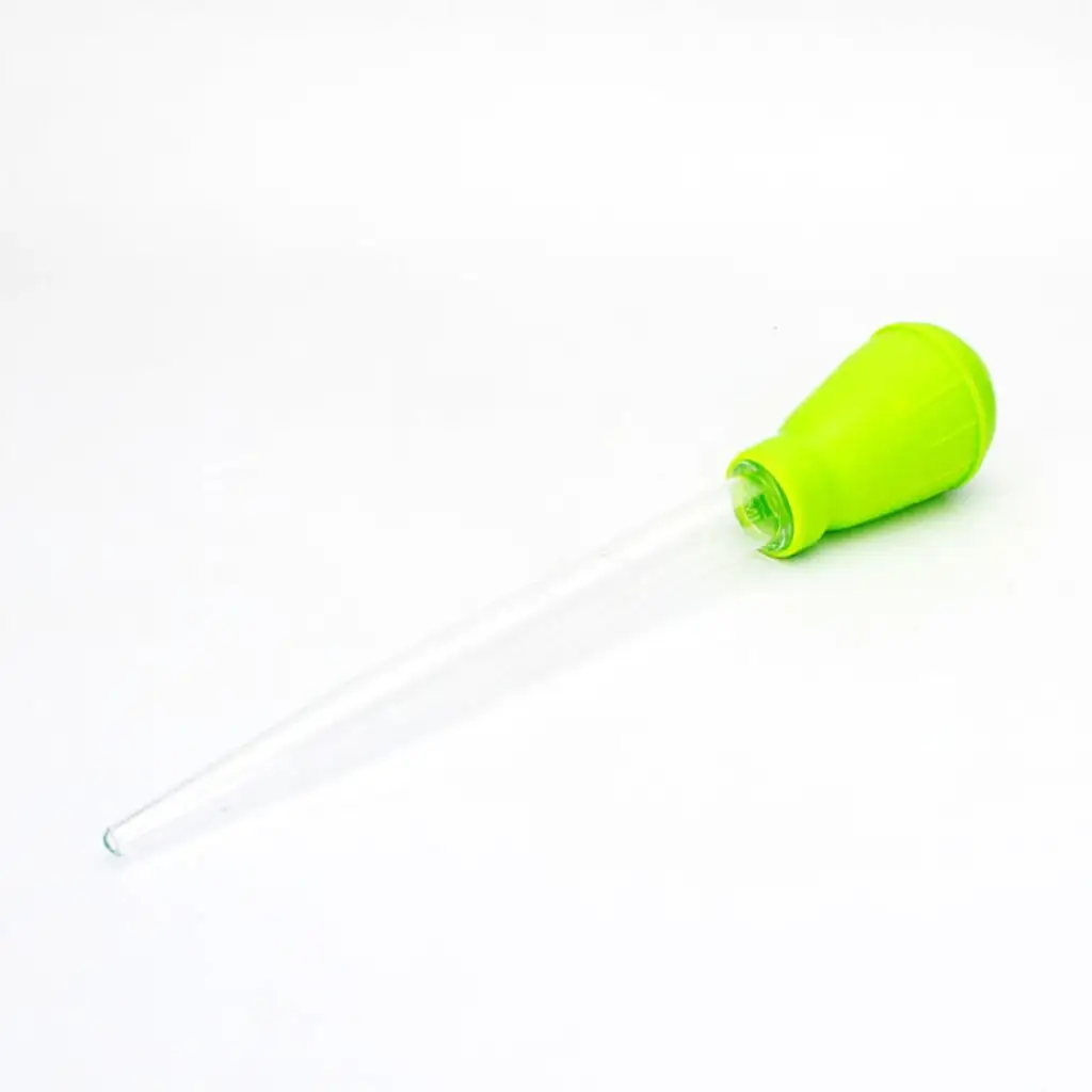 50ml 46cm Manual Fish Tank Dropper Gravel Pipette Straw Durable EASY TO USE Green