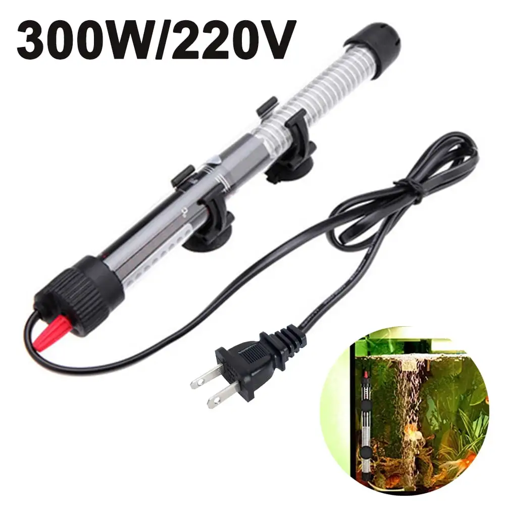 Aquarium Heater Fish Tank Submersible Heater Turtle Heat Rod with Temperature Display External Temperature Controller C