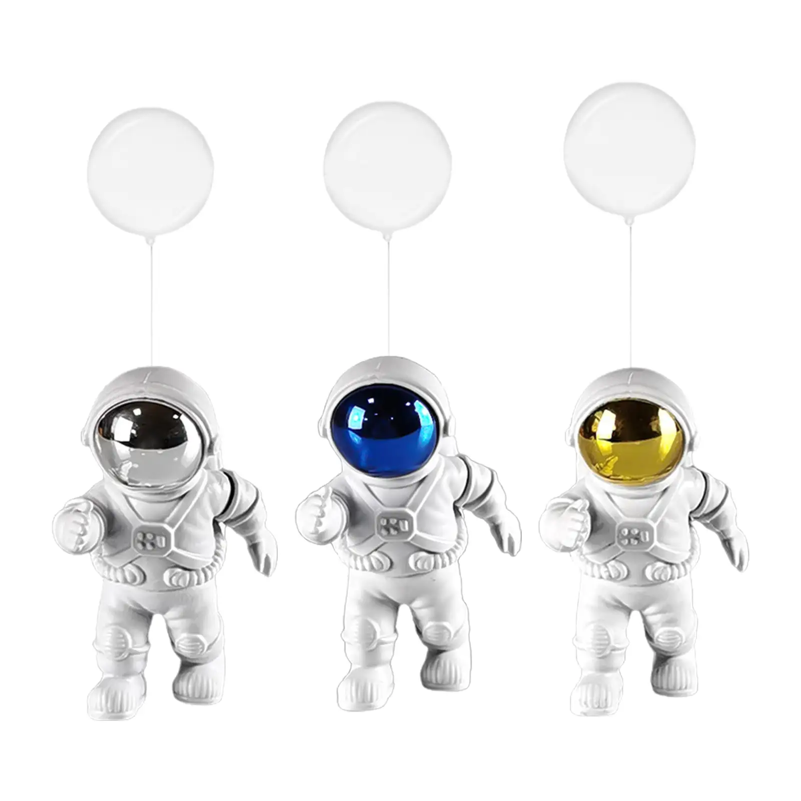 Cheers.US Fish Tank Ornament PVC Astronaut Ornament and Aquarium Decor Creative Aquarium Decorations