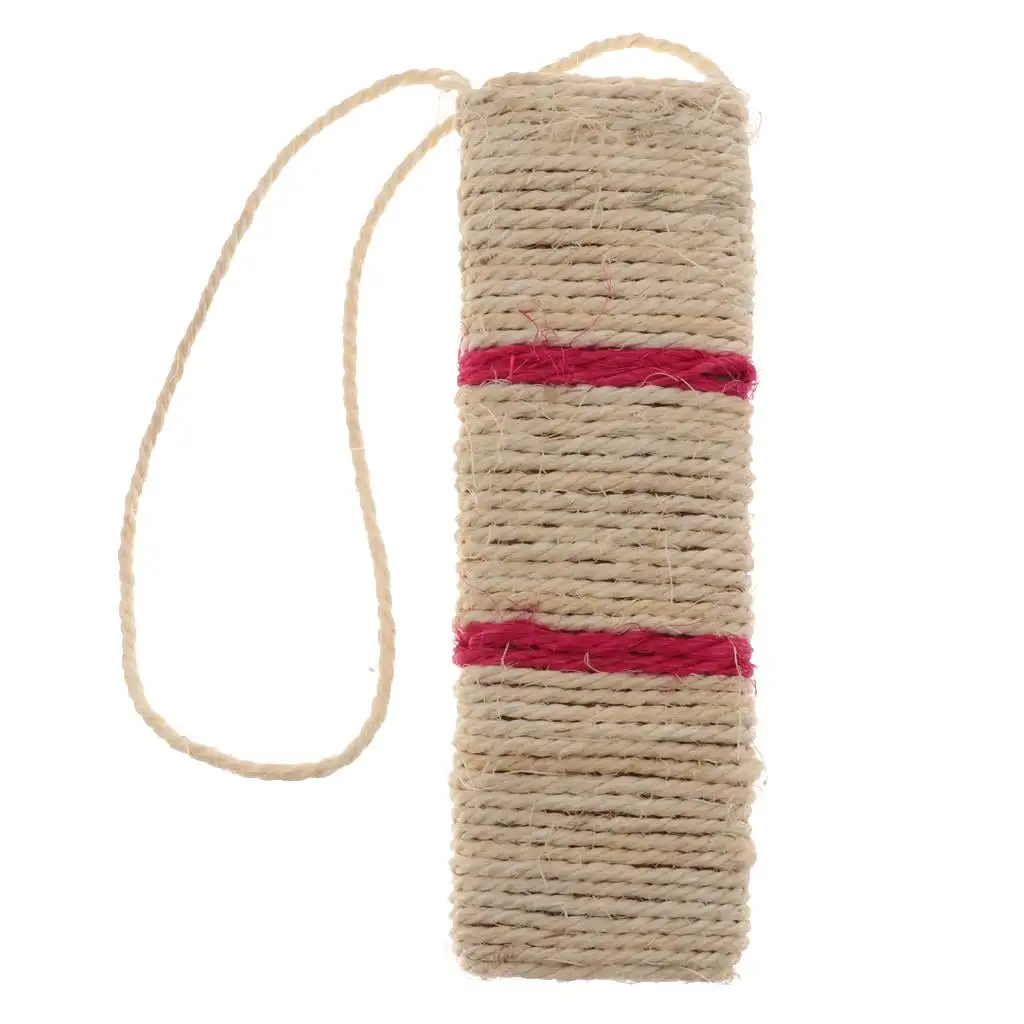 Cat scratching. Natural Sisal Hanging Toys . Vertical Full Scratcher Small