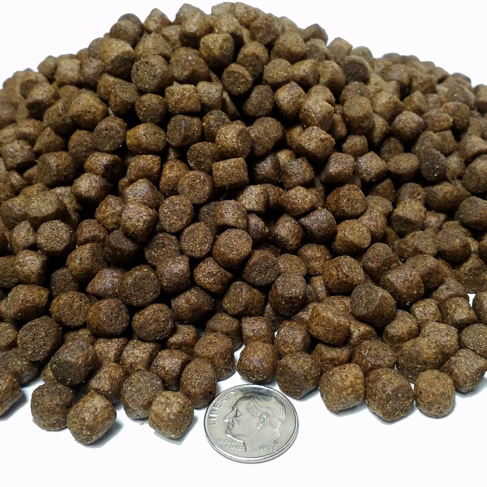 California Blackworm Floating Pellets Discus. Cichlids. Tropicals Apx 3mm-1/8a?|1-lb