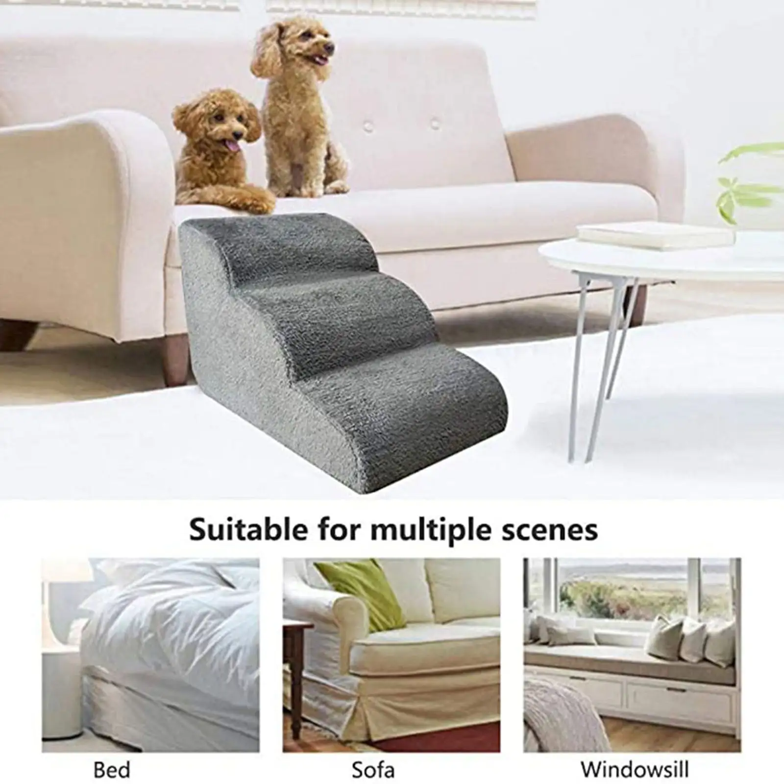 Njoeus Pet Beds Pet Beds For Small Dogs Clearance Stairs Ladder Pet Stairs Step Sofa Bed Ladder Dog Access Steps Bed Pet Beds For Small Dogs Clearance