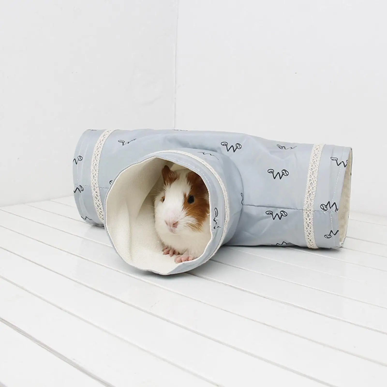 Color Tunnel Hedgehog Hamster Haokey Squirrel Glider Hideaway Hideout Kittens Ferrets Tunnel Hideout Tunnel 29x10x10CM