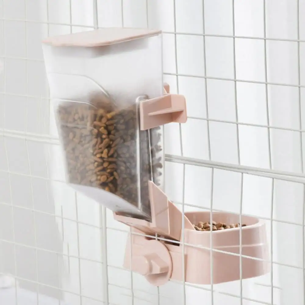 Pet Self-feeding Device Small Dog Hanging Automatic Feeder Cat Hanging Cage Feeder for Dogs. Cats. Hamsters. Rabbits & Other Small Animals