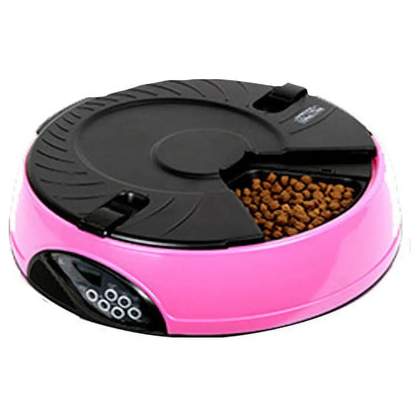 6 Meals Pet Automatic Feeder Timing and Quantification Intelligent Feeding Machine Pet Cat Food Bowl Dog Bowl