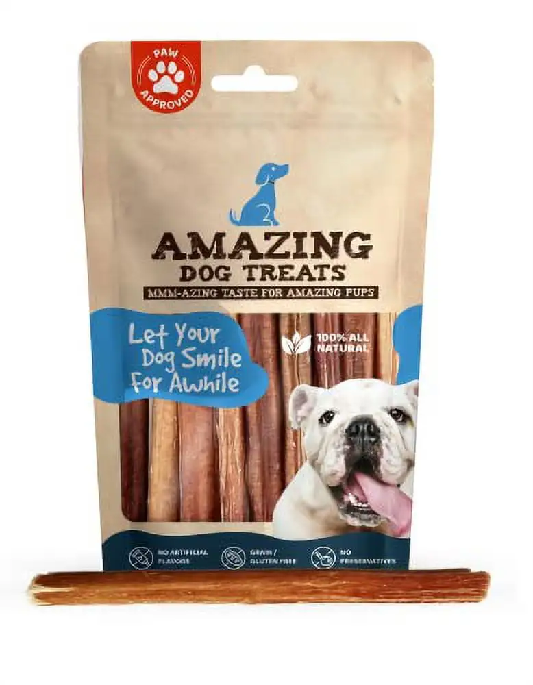 6 Thin Bully Sticks