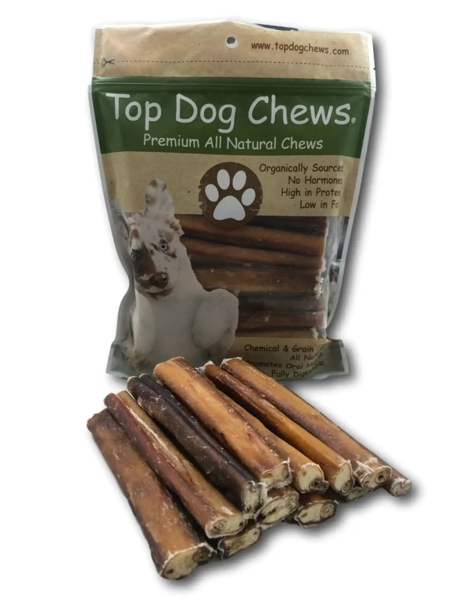 6-inch Free Range Jumbo Bully Sticks