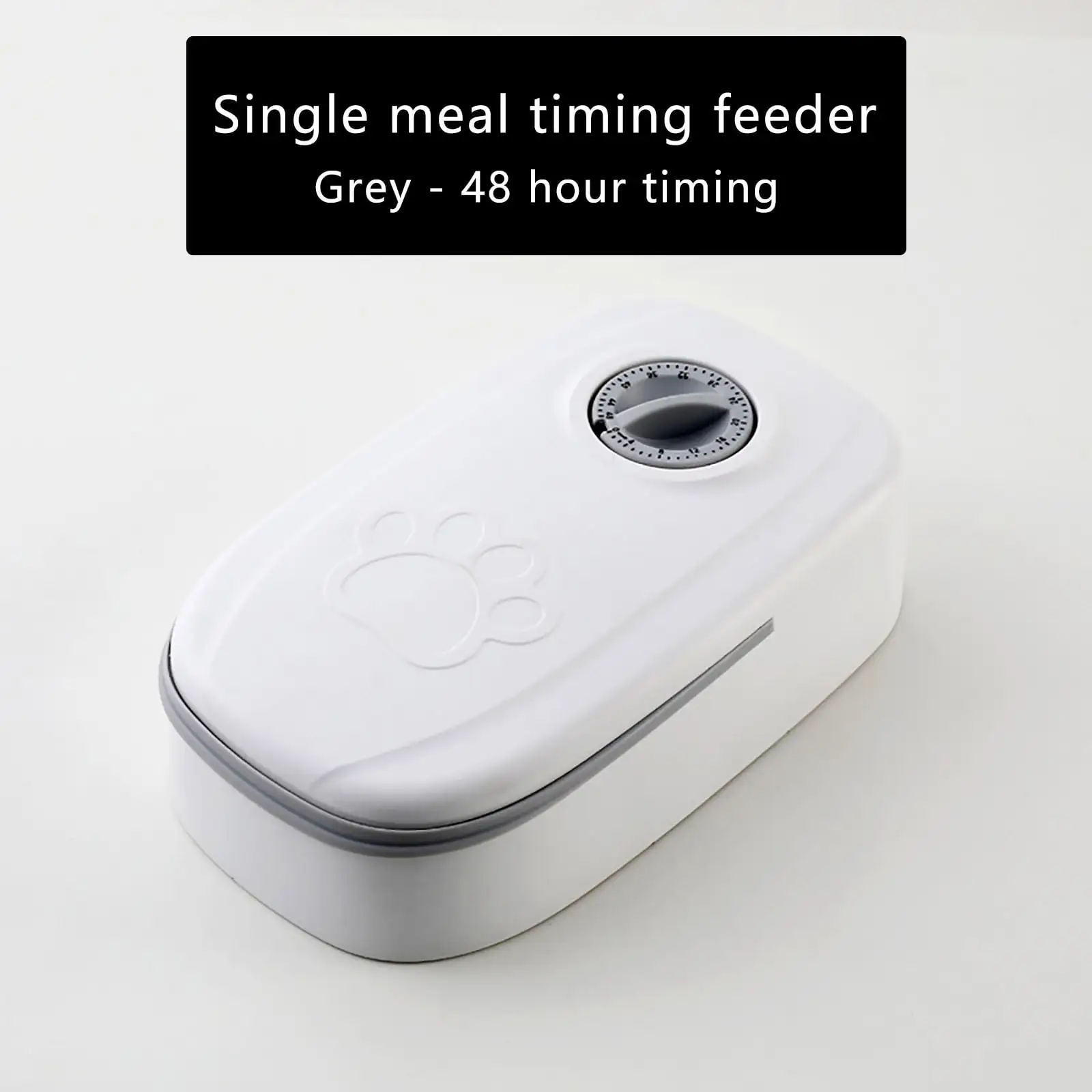 Qepwscx Automatic Dog and Cat Feeder .Time-sealed Feeder. Pet Feeder With Timer. Food Timing And Control. Food Dispenser. 48-hour Timing Clearance