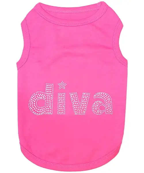 Parisian Pet Dog Clothes DIVA T-Shirt