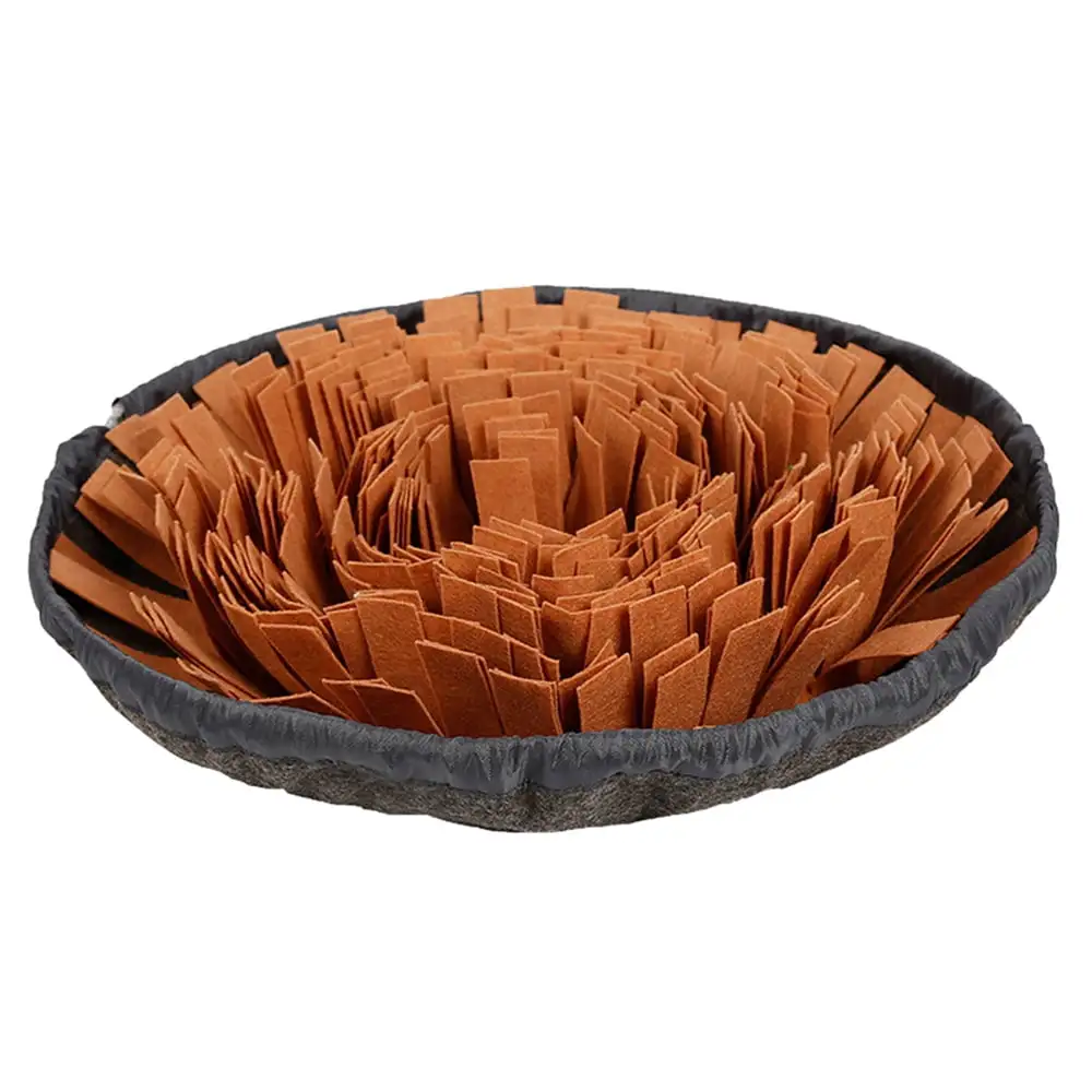 Pet Snuffle Mat for Dogs. Interactive Feed Game for Boredom. Encourages Natural Foraging Skills for Cats Dogs Bowl Travel Use. Dog Treat Dispenser Indoor Outdoor Stress Relief